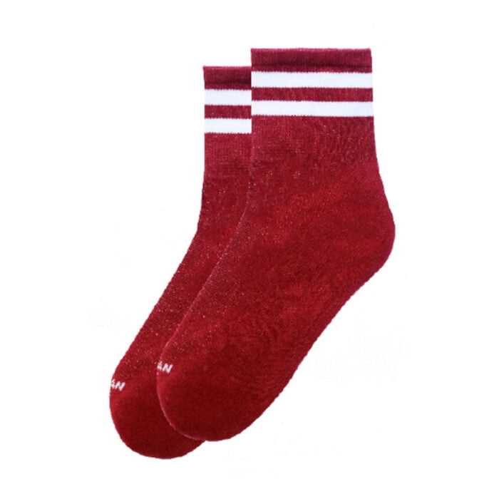 AMERICAN SOCKS CRIMSON ANKLE HIGH - Image 2