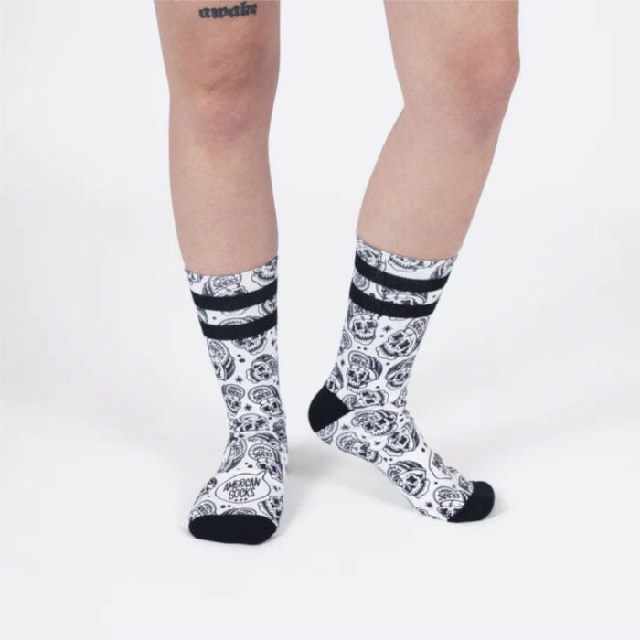 AMERICAN SOCKS SIGNATURE SKATER SKULL - Image 3
