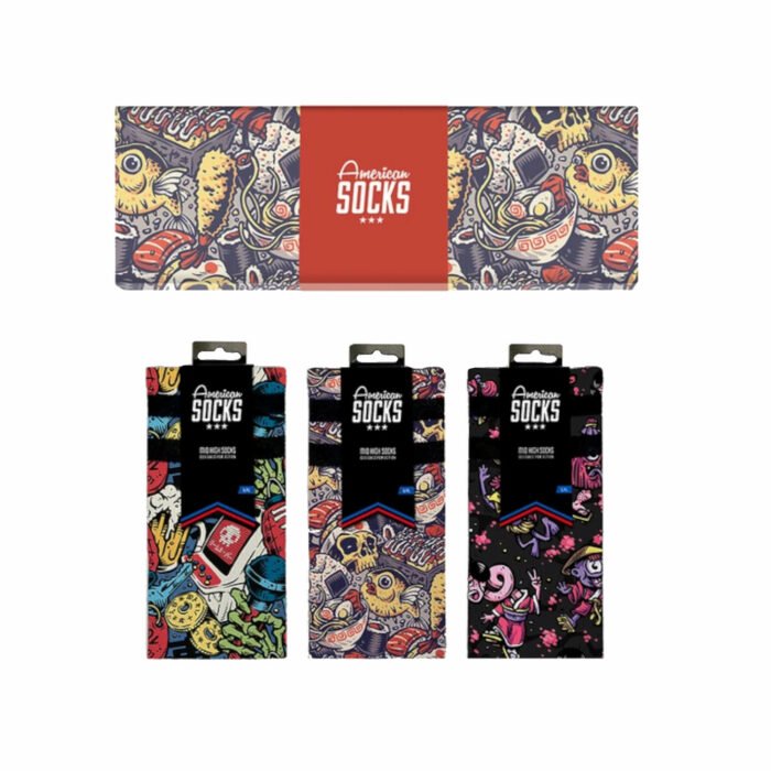 AMERICAN SOCKS JAPAN HERITAGE GIFT BOX