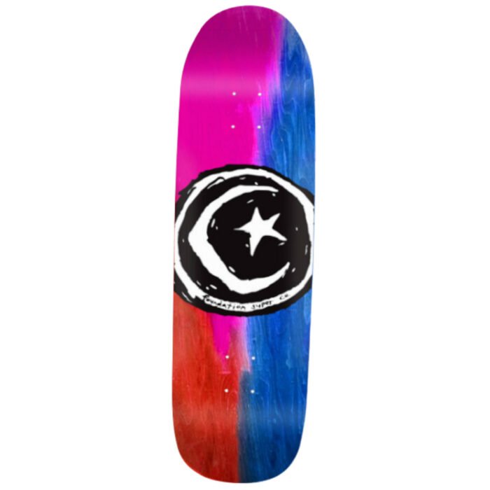 FOUNDATION STAR & MOON DYED SHAPED 9.0