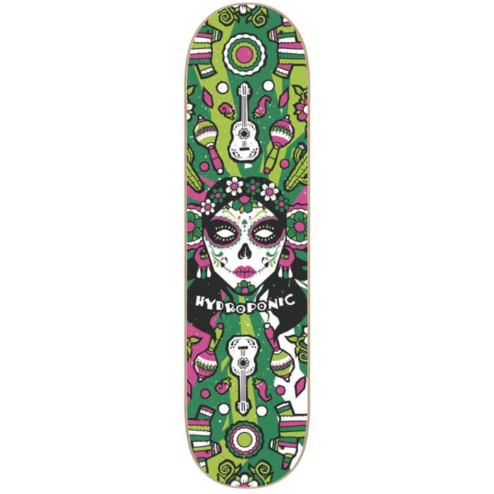 HYDROPONIC MEXICAN SKULL GREEN CATRINA 8.0
