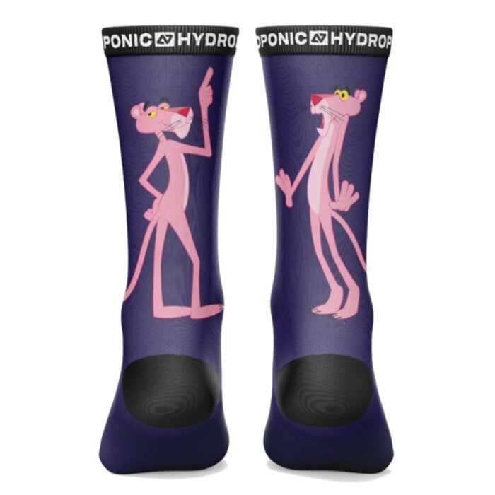 HYDROPONIC PINK PANTHER SOCKS FIGURE PURPLE - Image 2