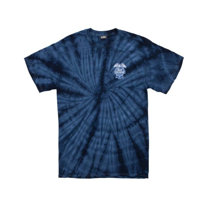 LOSER MACHINE X PABST CONDOR & RIBBON TIE DYE TEE TIE DYE NAVY - Image 2