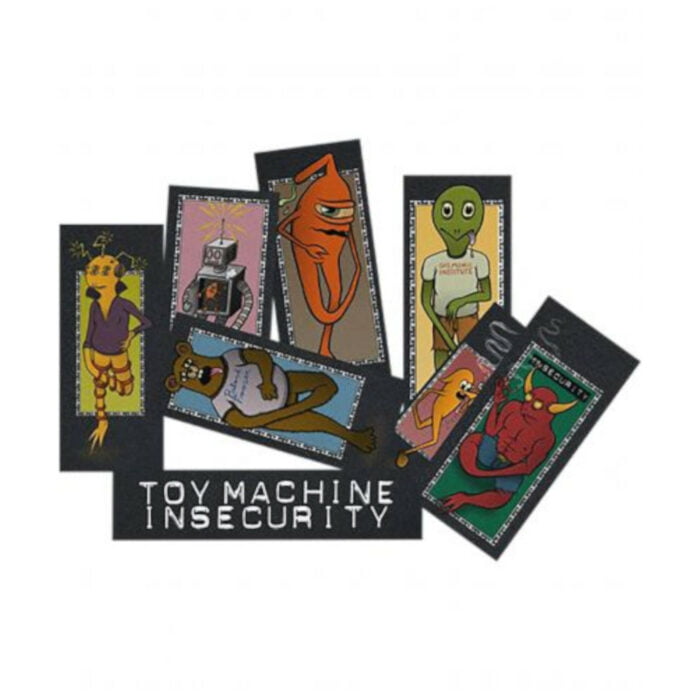 TOY MACINE  INSECURITY GRIP STICKER PACK